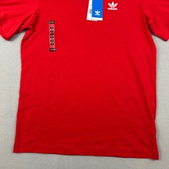 Adidas Shirt Men Small Better Scarlet Essential Tee Crewneck Short Sleeve New S