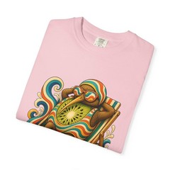 Psychedelic Deck Chair Kiwi Swimmer T-Shirt Graphic