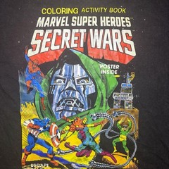 Vintage Avengers Secret Wars Men’s Size L Comics Shirt Retro Marvel Comic Book