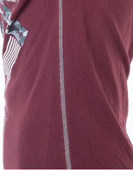 American Fighter Mens Long Sleeve Shirt LANDER Burgundy Premium S-3XL