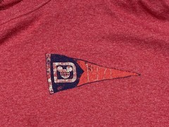 Disney Parks Shirt Mens 3XL Red Mickey Mouse 1971 Logo Hanes ComfortBlend