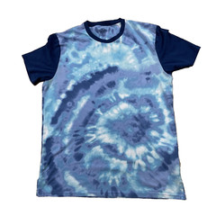 HOLLISTER California Tie Dye T Shirt Men M Light Purple Blue Hippie Retro Boho M