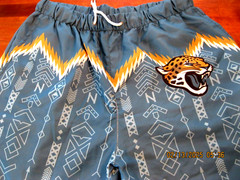 JACKSONVILLE JAGUARS NFL Summer Outfit 2-Piece Short Sleeve Shirt & Short Set XL