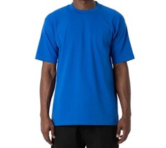Pro Club Men’s Heavyweight Plain Cotton Short Sleeve Crew Neck T-Shirt Big Tall