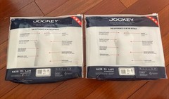 4 Pack Jockey Men’s 100% Cotton Tanks Made in America Size Medium New