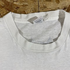 Vintage 90s MTV Music Television Abstract Spiral White Single Stitch Shirt SZ XL