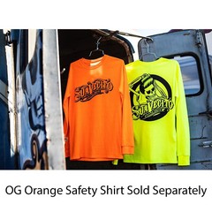 Men’s Suavecito OG Safety Green Long Sleeve Shirt (S M L XL 2XL 3XL 4XL 5XL)