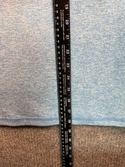 Flag & Anthem MadeFlex Henley T-Shirt Blue Sz M Stretch Moisture Wicking Stretch