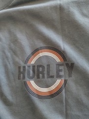 Hurley Ultra Soft Tagless 2-Sided Graphic T Shirt (Men’s XXL) Slate Blue Tee NEW