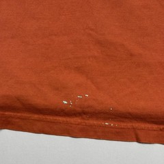 Tommy Bahama Relax Shirt Mens Medium Orange Pima Cotton Downshift Graphic Tee
