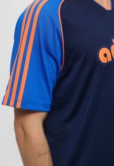 NEW MEN’S ADIDAS ORIGINALS TREFOIL RETRO POLY TEE SHIRT ~SIZE LARGE #JD0812