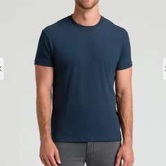 3 Pack Mens T-Shirts 2XL Military Green Carbon Navy Blue TCT4000 Bundle New