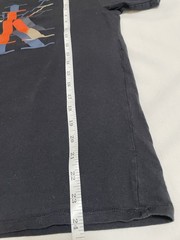 Calvin Klein Jeans boys Black Logo T-Shirt Short Sleeve Size XL