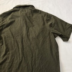 Kuhl Shirt Mens S Green Henley Pullover Mock Neck Short Sleeve Outdoor Button
