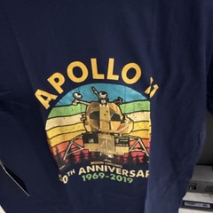 Norsar Apparel Navy Apollo 11 Moon Landing 50th Anniversary Men’s XL Graphic Tee