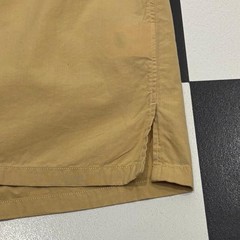 Phigvel Open Collar Box Wide Work Shirt Size M – Solid Color