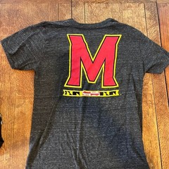 Maryland Terrapins Terps Colosseum Gray Men’s T-Shirt cotton college sports