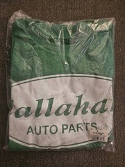 Tommy Boy Movie Shirt Calahan Auto Parts Green Sz. Small Sealed New Rare!🎬💚🚗