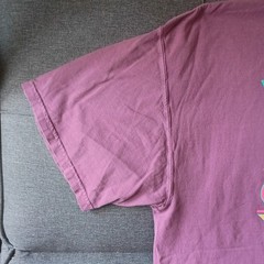 ComfortWash Purple OldRow GraphicPrint CrewNeck T-Shirt Men’s L 100% USACOTTON