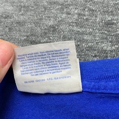 Hanes Heavyweight 50/50 Ogden Chrome T Shirt Adult 3XL 54-56 Blue Cotton Graphic