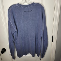 Heaven Has A Dock Shirt Mens XL Blue Adirondack Long Sleeve Christian