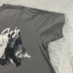 UNIQLO Jujutsu Kaisen Pocket Tee Mens XL Gray Good Satoru Gojo Anime 341-440682