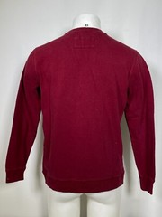 Hurley Moletom Careca One&Only Long Sleeve Pullover Maroon Shirt Men’s MEDIUM