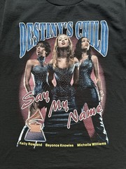 Vintage Y2K Destiny’s Child Say My Name RARE RAP TEE Beyoncé T Shirt Size M