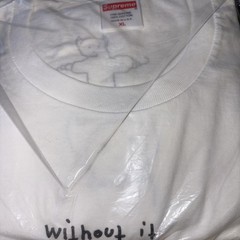 Supreme Gummo Bathtub Tee T-Shirt Size XL White SS22 Supreme New York 2022 New