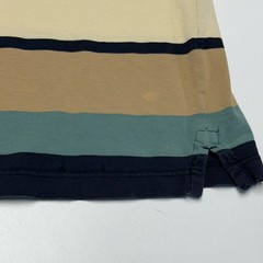Vintage Karl Kana Jeans Striped T Shirt Mens 3XL 27.5×31.5 90s Y2K