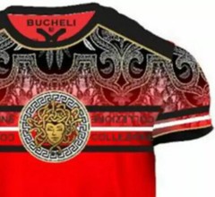 Men’s Bucheli T Shirt,Soft Cotton,Stretch,Italian Style S….E4.