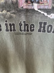Vintage The Mountain “Fire In The Hole” Outhouse Horse Western T Shirt Large