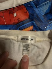 Gundam The Origin White Cotton Tee T Shirt Capsule Corp Anime Manga Shirt
