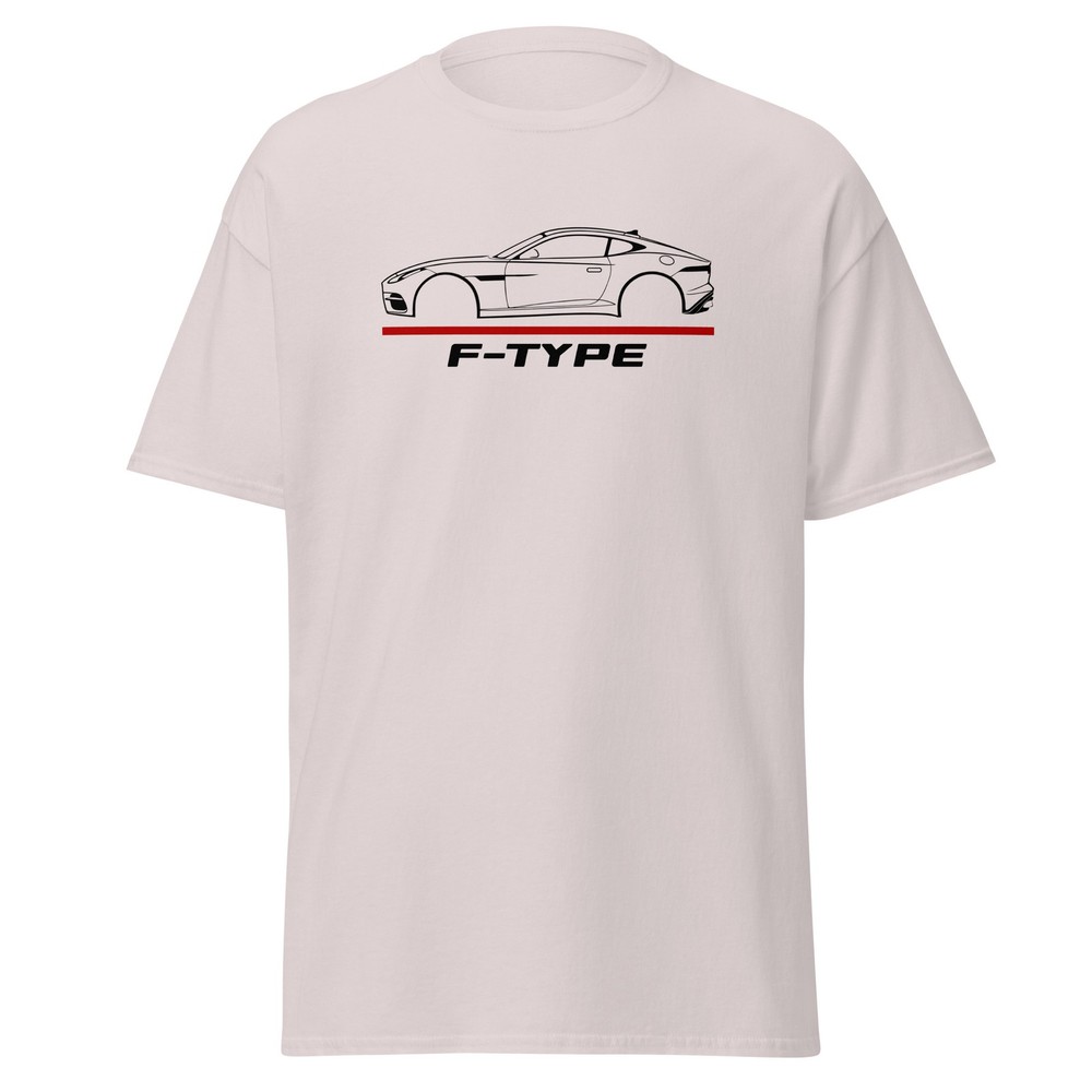 For F-Type Fans Modern Supercharged Sports Car T-Shirt Birthday Racing Unisex
