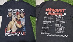 VTG No Doubt 2002 Rock Steady Tour Black T Shirt Reprint