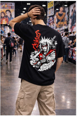 Unisex Y2K Harajuku Anime Oversize T-Shirt Streetwear Graphic Print Tee Tshirt