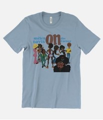 Miles Davis On The Corner T-Shirt Jazz Trumpet Legend Sketches In Spain brew lp