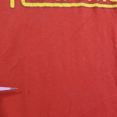 Vintage Delta Pro Weight Tee Mens M Red Proud To Be Awesome Graphic Funny Casual