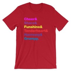 Care Bears T-Shirt. Yellow Black White Gray or Red Premium Cartoon Tee. Comfy!