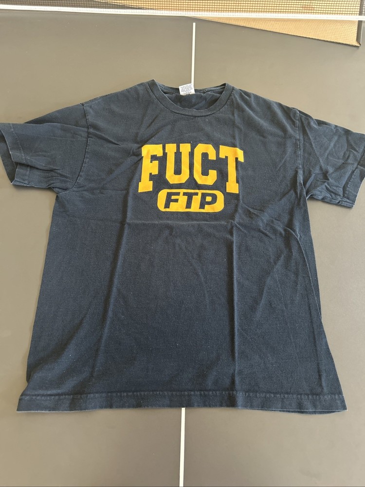 Fuct X FTP Academy Tee Size Large Navy