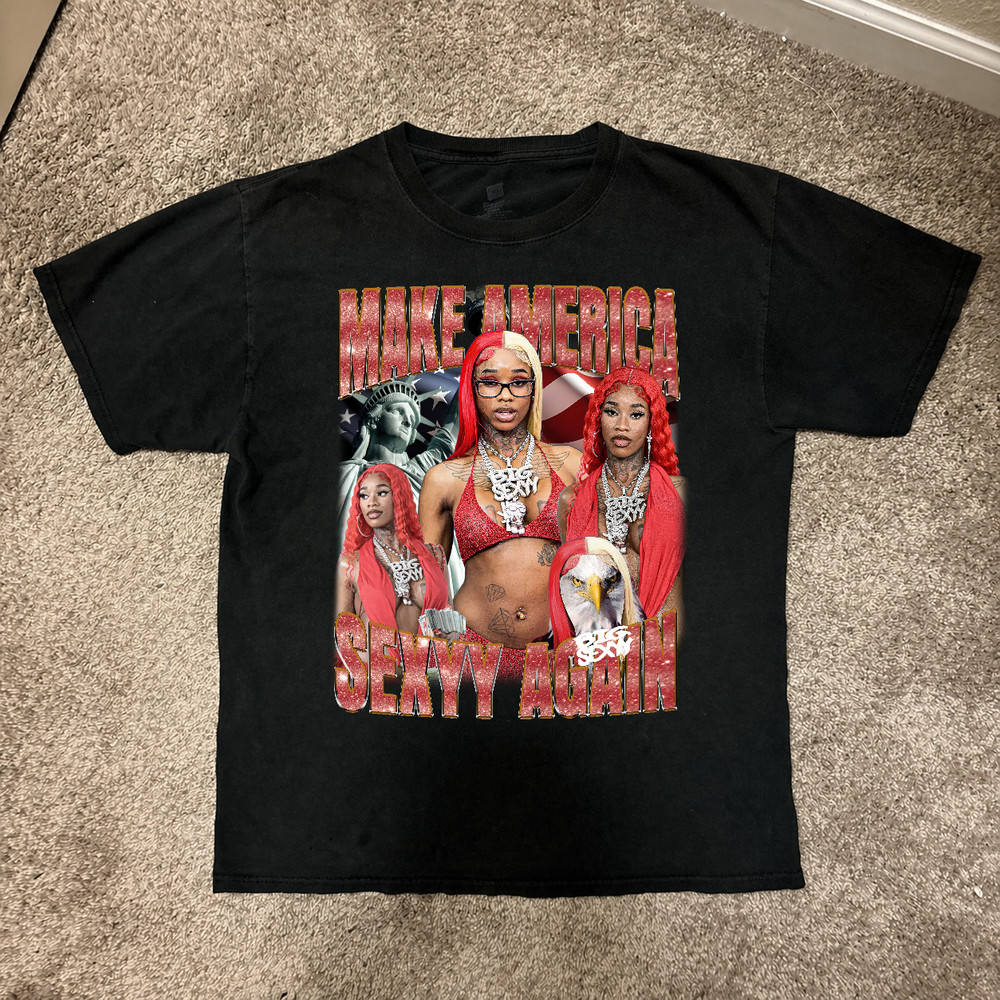 Vintage “Make America Unique Again” Red T-Shirt, Retro Bootleg Tee