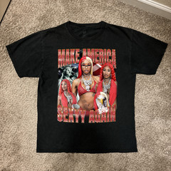 Vintage “Make America Unique Again” Red T-Shirt, Retro Bootleg Tee