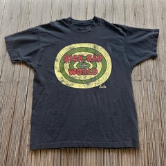 Sick Sad World Drippy Text Eye Unisex Black T-shirt Size S-5XL
