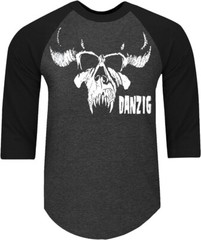 DANZIG PUNK ROCK SHIRT RAGLAN 3/4 SLEEVE (Multiple Variations)