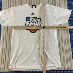 NCAA 2010 Final Four Sweet 16 Shirt Mens Small White Adidas Indianapolis #7468