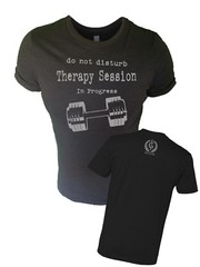 Iron Gods Therapy Session Workout T-Shirt Muscle Weightlifting Bodybuilding Gym