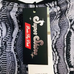 NWT SUPER SHINE by Drill Clothing Co. UNIQUE Knit Print Short Sleeve SHIRT SizXL