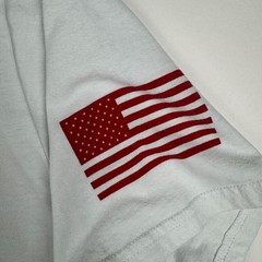 Under Armour HeatGear Mens XL T-Shirt White Freedom Celebrate Graphic