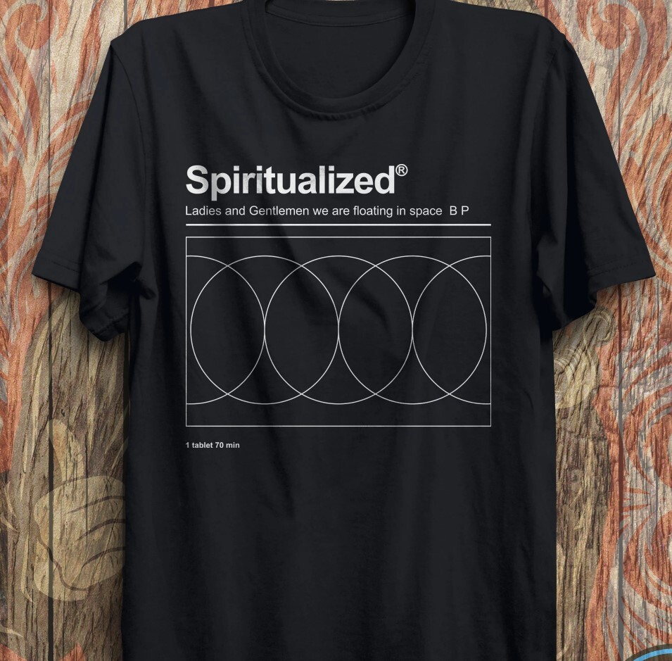 Vintage Spiritualized Ladies and Gentlemen T-Shirt, Tour Shirt, Rock Band Music