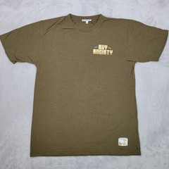 Calculated Clothing Shirt Mens Large Green Crew Evolve Trends Oakland Society